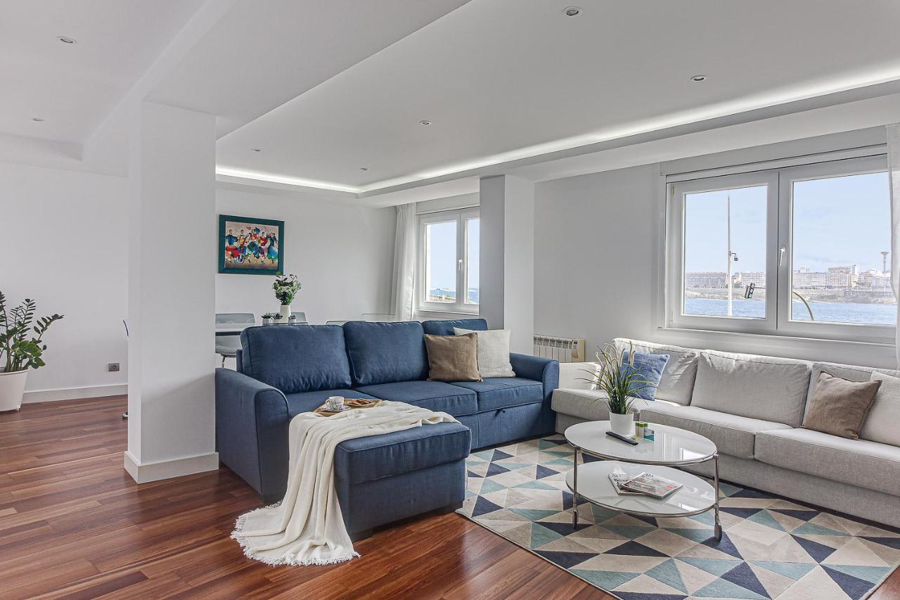 Riazor Ocean View Apartment А-Корунья Екстер'єр фото